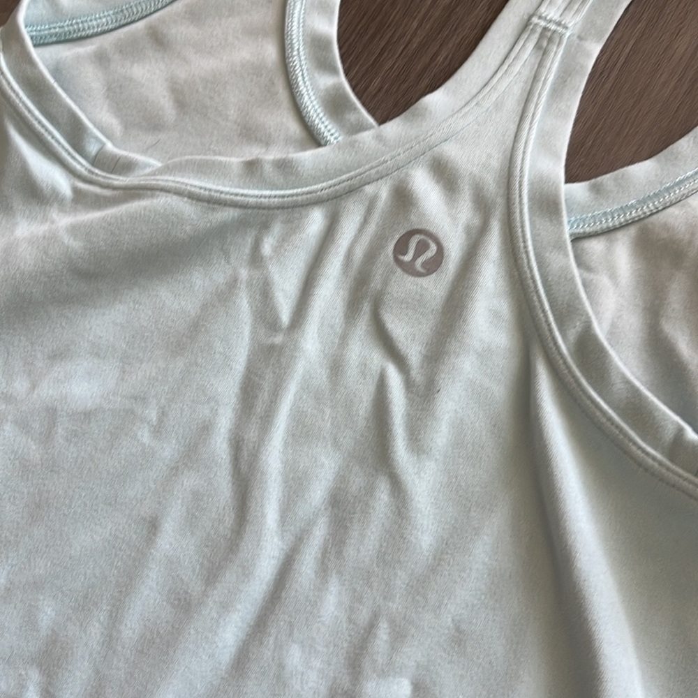 Lululemon Cool Racerback II White - Picture 3 of 4